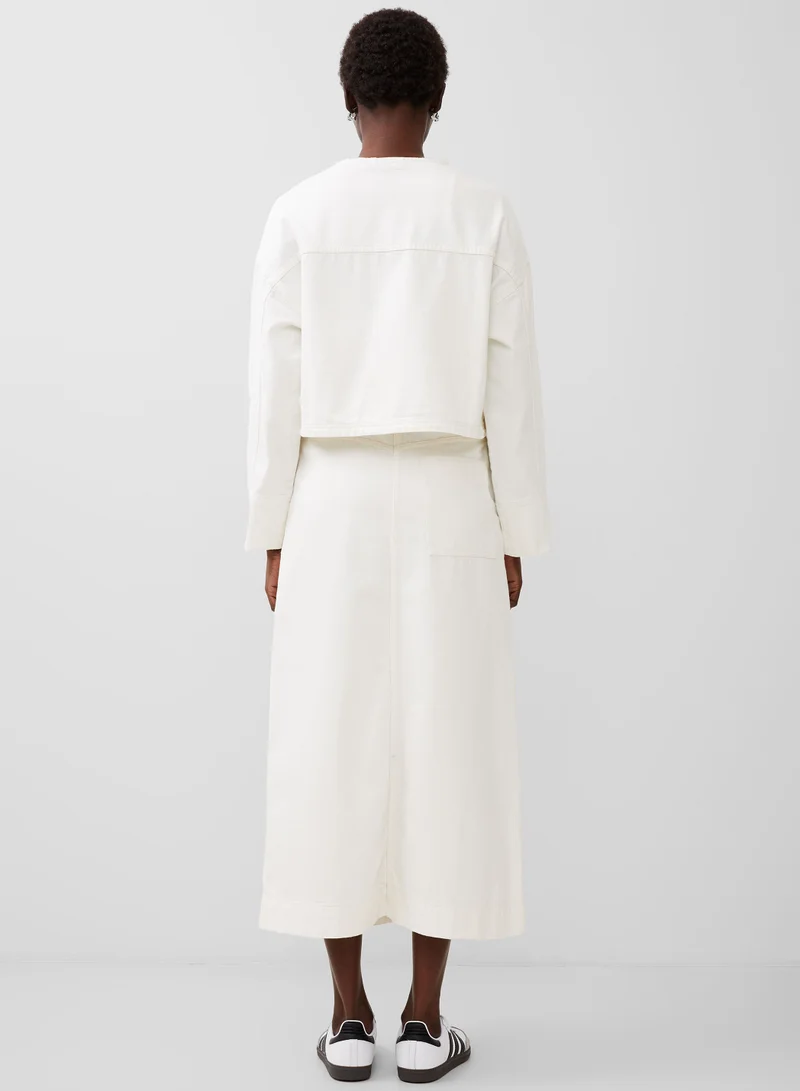 French Connection Denver Denim Wide Sleeve Jacket