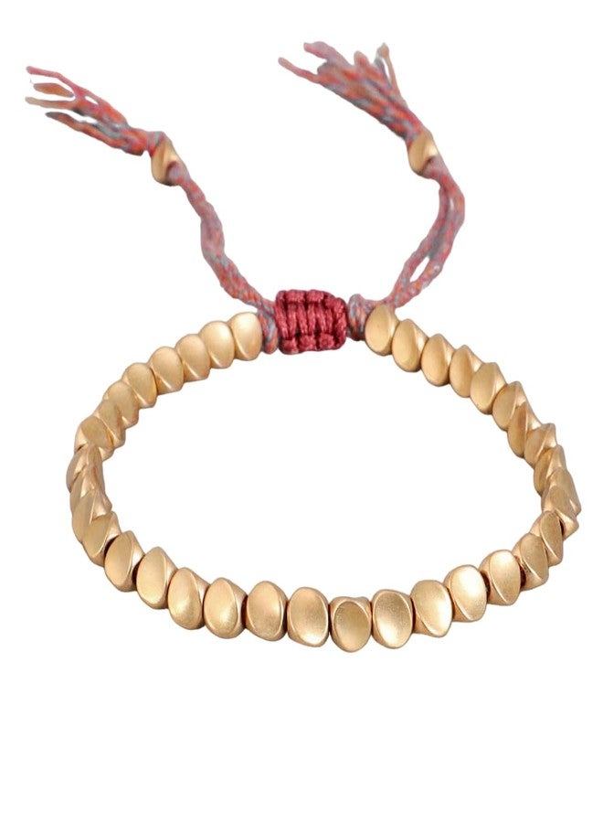 CHICIEVE Copper Bracelet Handmade Tibetan Women Men Bracelet Lucky Amulet Rope Bracelet and Bangles Jewelry - Image 1