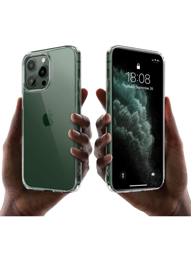 جراب لموبايل ايفون 11 برو ماكس (iPhone 11 Pro Max) حماية كاملة للهاتف و لعدسة الكاميرا خفيف الوزن بلمسة نهائية كرستالي من البولي بروبيلين - شفاف رفيع للغاية 0.35 ملم - Image 5