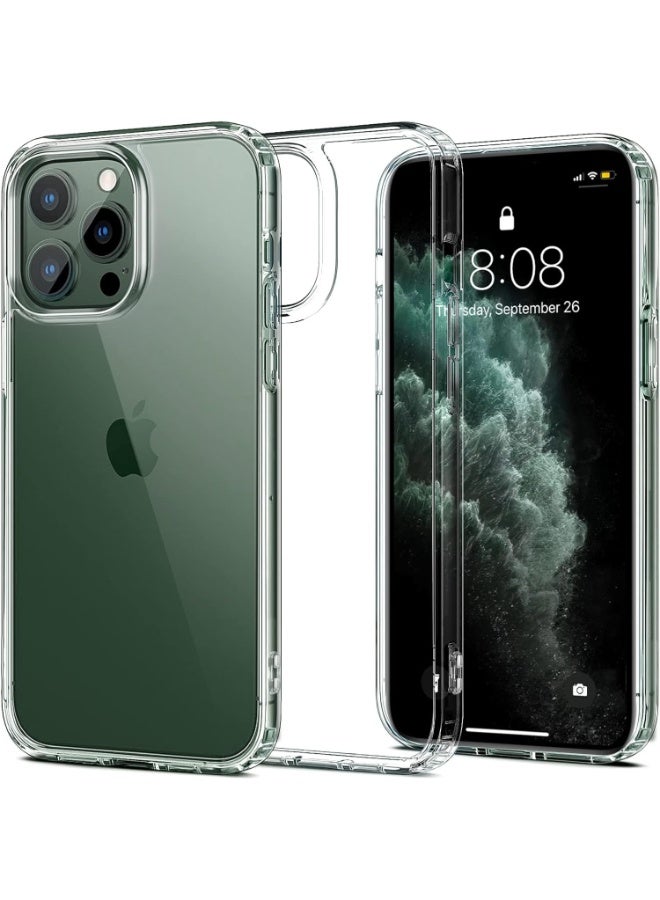 جراب لموبايل ايفون 11 برو ماكس (iPhone 11 Pro Max) حماية كاملة للهاتف و لعدسة الكاميرا خفيف الوزن بلمسة نهائية كرستالي من البولي بروبيلين - شفاف رفيع للغاية 0.35 ملم - Image 1