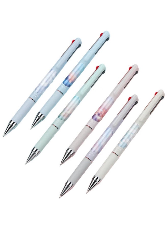 Pilot Juice Up Music Time Series Baigule Three-Color Gel Pen 0.4 Multifunctional Retractable Pen, Fresh Morning, Lkjp3-S4M23 - Image 1