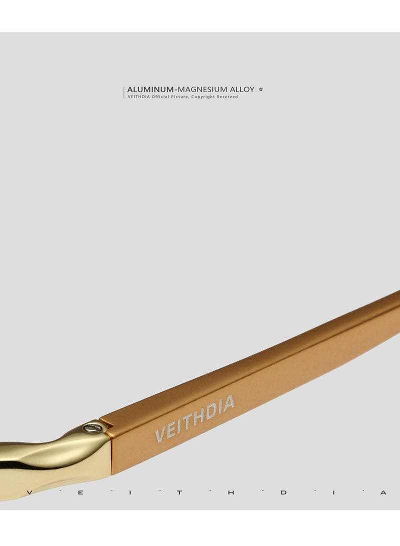 فيثيديا نظارة شمس فيشديا أصلية بولاريزد مستقطبة للرجال بها حماية من أشعة الشمس فوق البنفسجية  فئة الحماية 3 - Image 4