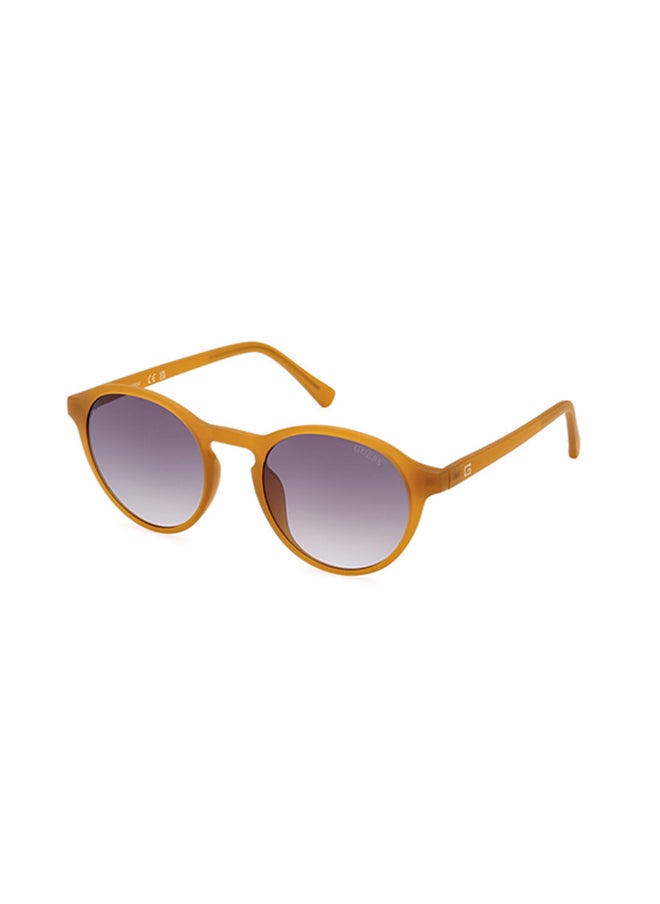 GUESS Round Sunglasses For Men - Blonde Havana  - Image 1