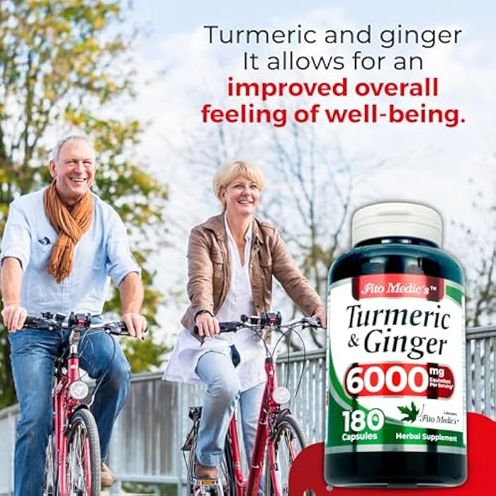 FITO MEDIC'S Lab | Turmeric and Ginger Supplement | 180 Caps s. - Image 5