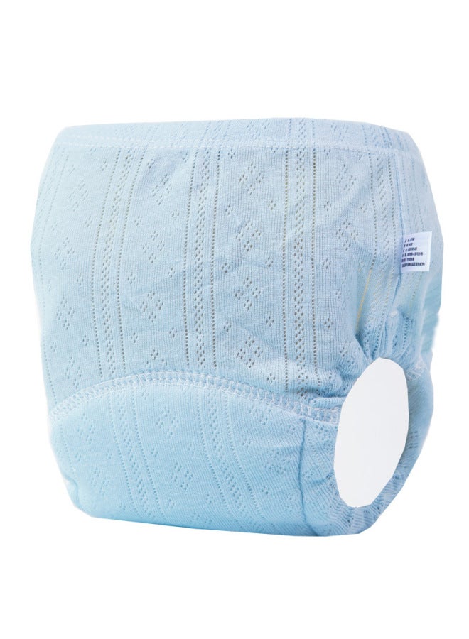 سراويل تدريب قطنية لحديثي الولادة - بنات وأولاد - حفاضات قابلة للغسل ومقاومة للماء - أداة تدريب على استخدام الحمام