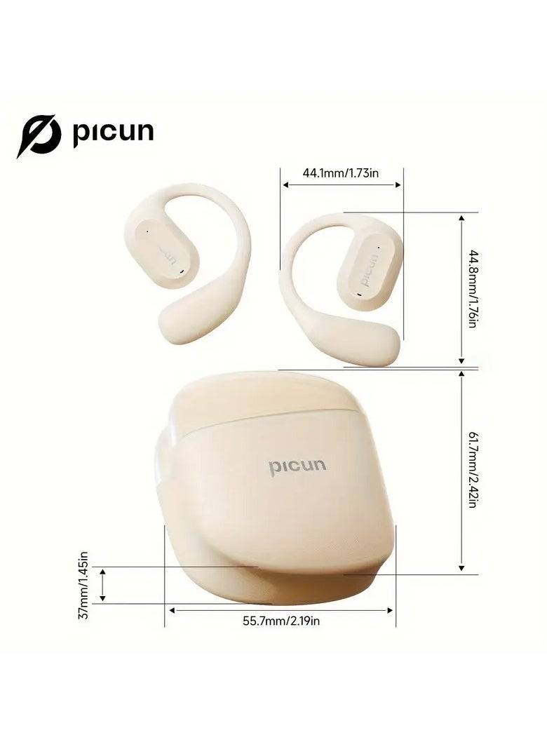 Picun - H1 Bluetooth Headphones - Wireless, Surround Sound Filtering, Noise Reduction Technology, Lightweight, Bluetooth 5, High-Quality Soun - Image 1