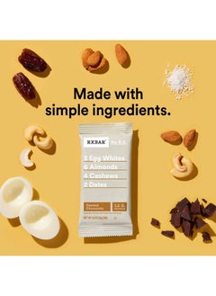 RXBAR RXBAR Protein Bars, 12g Protein, Gluten-Free, Snacks, Coconut Chocolate, 9.1oz Box (5 Bars)  - Image 2