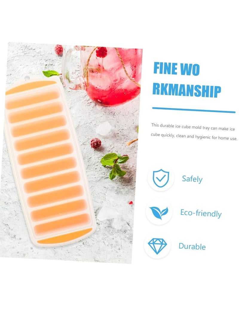 Oasisgalore 3 pcs Plastic Ice Cube Trays with Lids, Ice Mold Grid Maker for Freezer, Kitchen Ice Making Tool  - Image 4