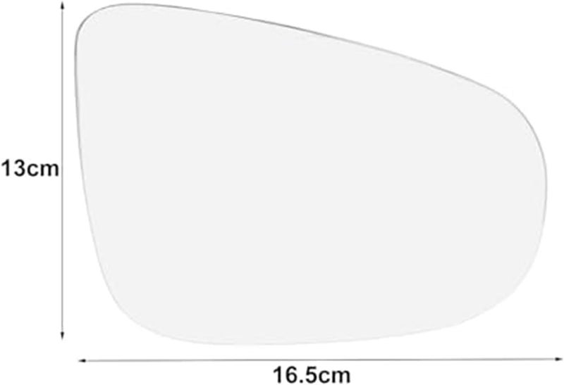 Wivplex Heated Side Mirror Glass for VW Golf MK6 - Image 2