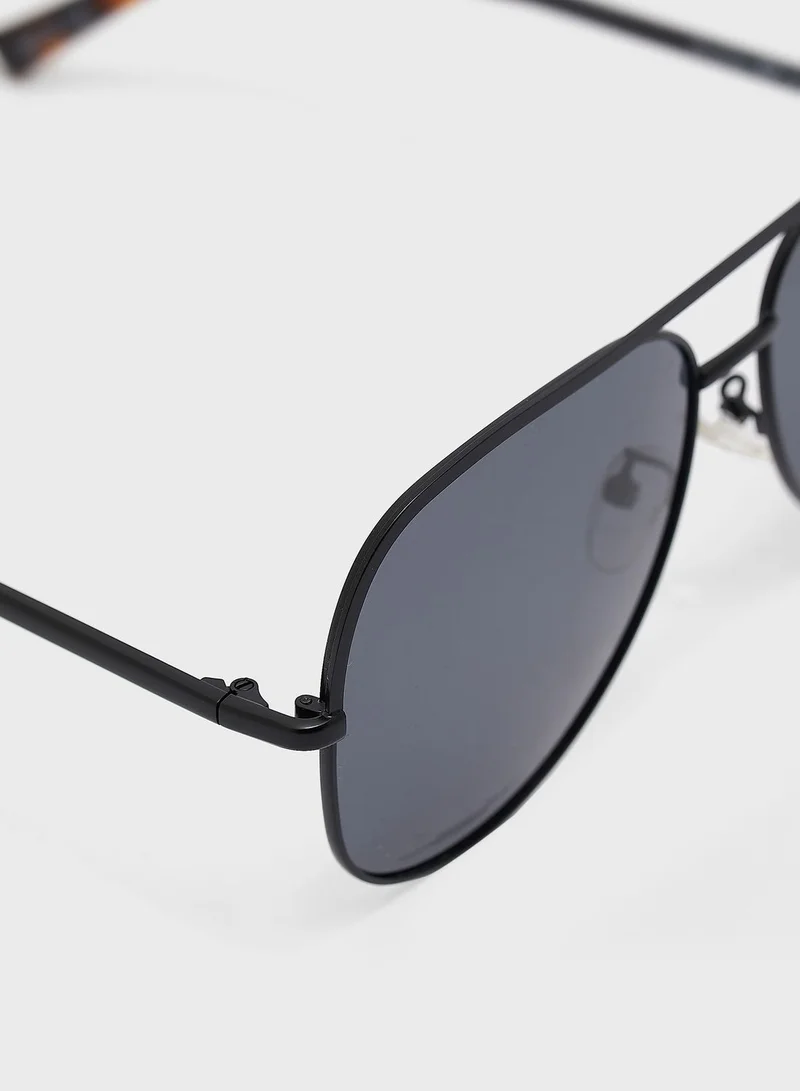 Le Specs Classic Aviator Sunglasses