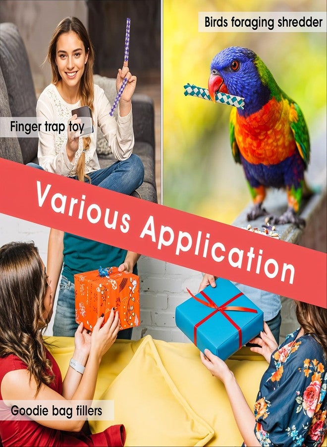 براساكو مجموعة براساكو المكونة من 72 قطعة من مصائد الأصابع الصينية، مصائد أصابع بلاستيكية ملونة، ألعاب مضغ للطيور، مناسبة للأطفال والكبار، دعائم حفلات كلاسيكية عالمية، هدية لحفلات أعياد ميلاد الأطفال، حشوات لأكياس الهدايا (لون عشوائي) - Image 4