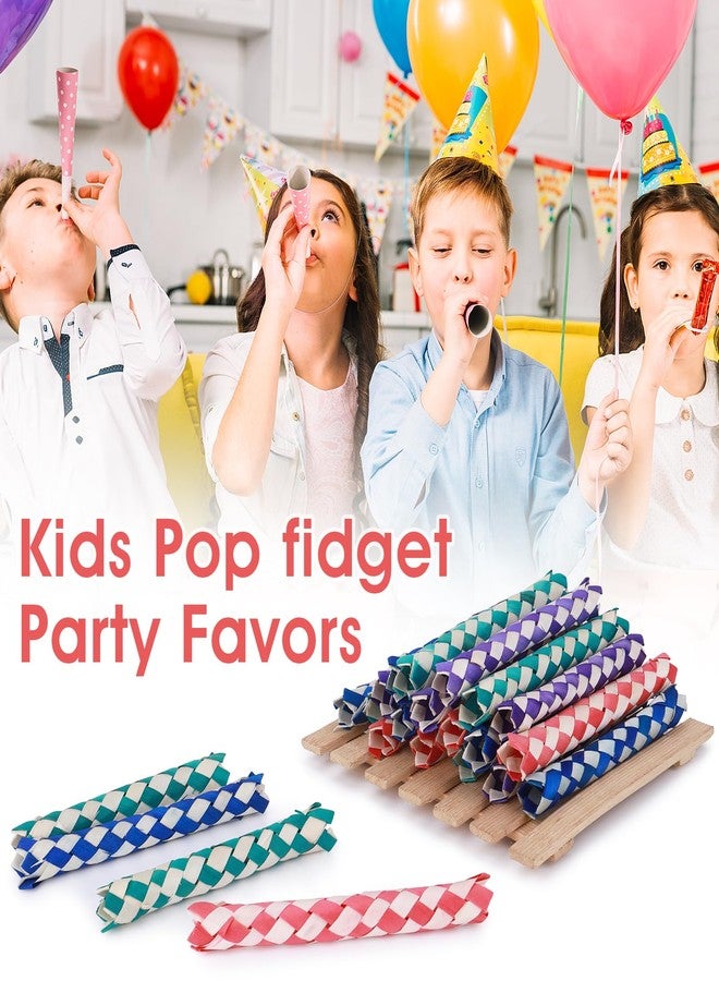 براساكو مجموعة براساكو المكونة من 72 قطعة من مصائد الأصابع الصينية، مصائد أصابع بلاستيكية ملونة، ألعاب مضغ للطيور، مناسبة للأطفال والكبار، دعائم حفلات كلاسيكية عالمية، هدية لحفلات أعياد ميلاد الأطفال، حشوات لأكياس الهدايا (لون عشوائي) - Image 5