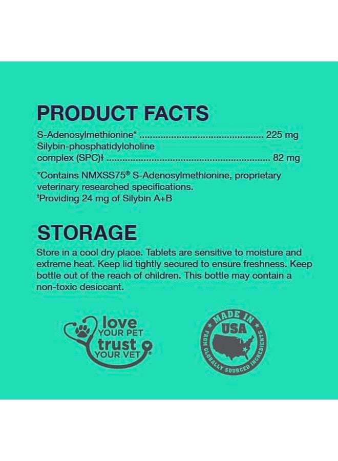 نيوتراماكس لابراتوريز مكمل غذائي نيوتراماكس دينامارين لصحة الكبد للكلاب، مع إس-أدينوسيل ميثيونين (SAMe) وسيليبين، 30 قرصًا قابلًا للمضغ - Image 5