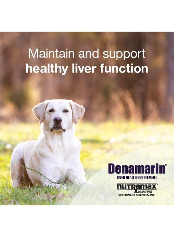 نيوتراماكس لابراتوريز مكمل غذائي نيوتراماكس دينامارين لصحة الكبد للكلاب، مع إس-أدينوسيل ميثيونين (SAMe) وسيليبين، 30 قرصًا قابلًا للمضغ - Image 2