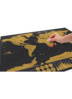 NIBEMINENT Travel Edition Scratch Off World Map  - Image 3