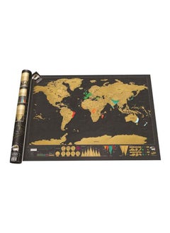 NIBEMINENT Travel Edition Scratch Off World Map  - Image 2