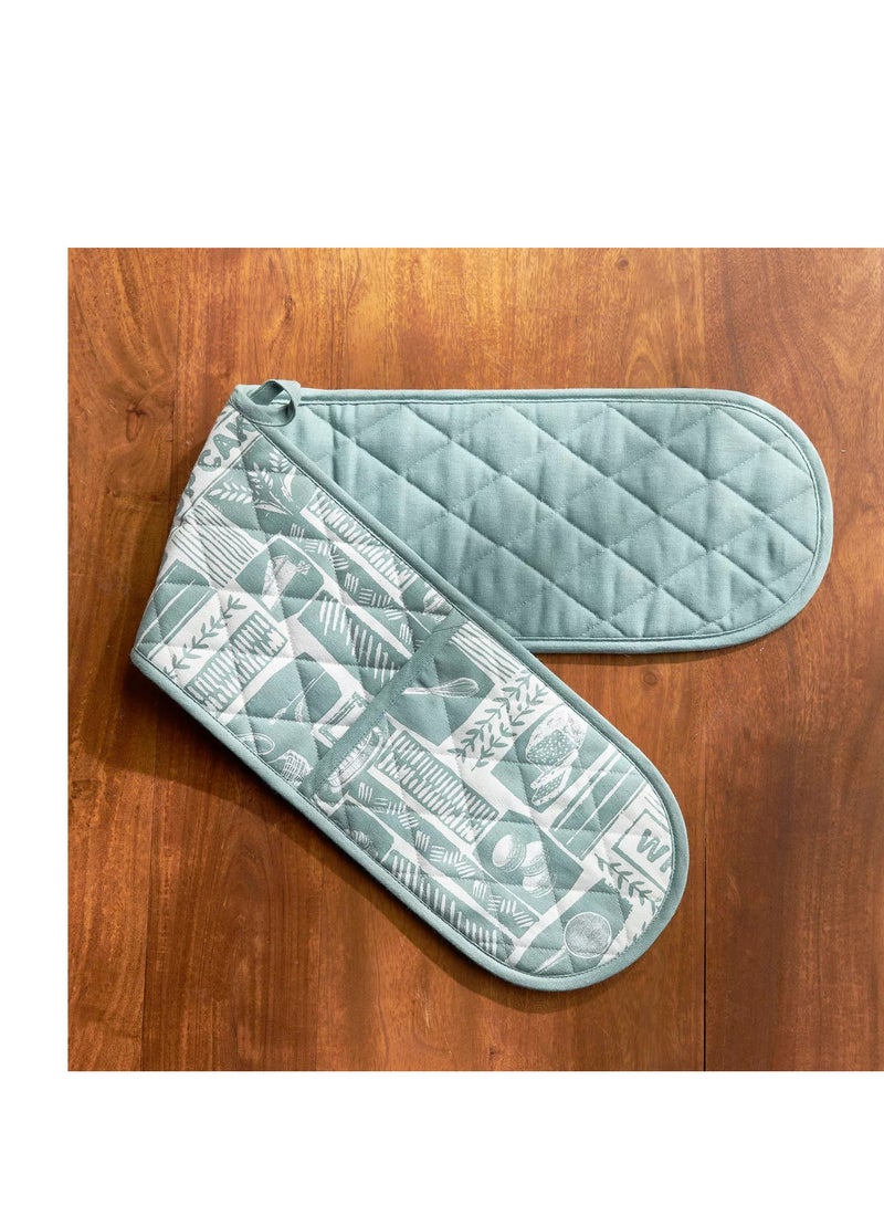 Love to Bake Double Oven Gloves  - Image 1