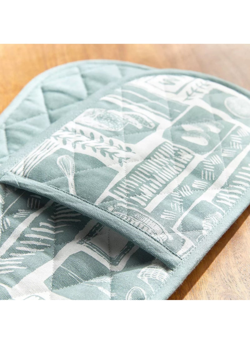 Love to Bake Double Oven Gloves  - Image 2