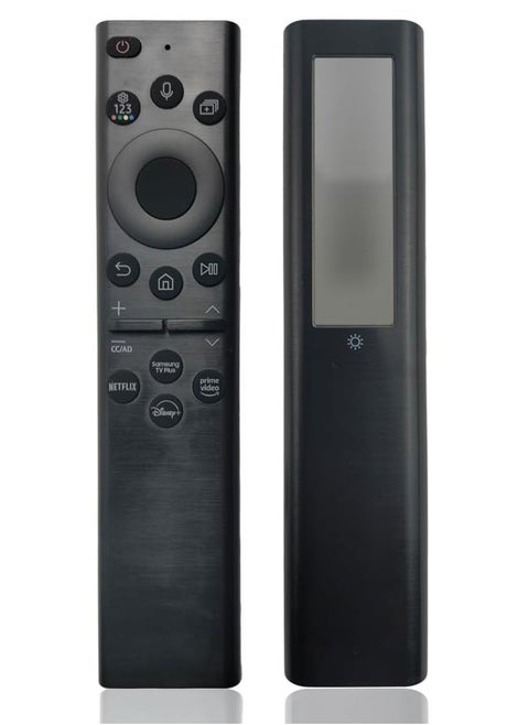 Original OEM BN59-01385A Solar Voice Remote Control (2021) for Samsung Smart TVs – Compatible with Neo QLED, The Frame, and Crystal UHD Series