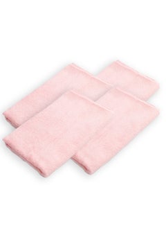 Hand Plain Towels Set of 4 (30x30cm) Pink - pzsku/Z4E4D5BB8FEFAE04712B9Z/45/_/1733141280/da9dc540-5dd2-4029-adc4-cf376d6bd4a9