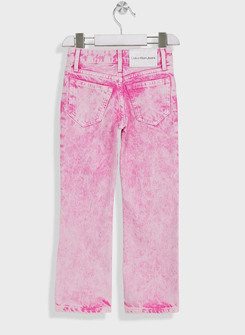 Calvin Klein Jeans Kids Straight Fit Jeans