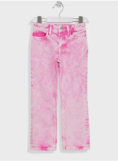 Calvin Klein Jeans Kids Straight Fit Jeans