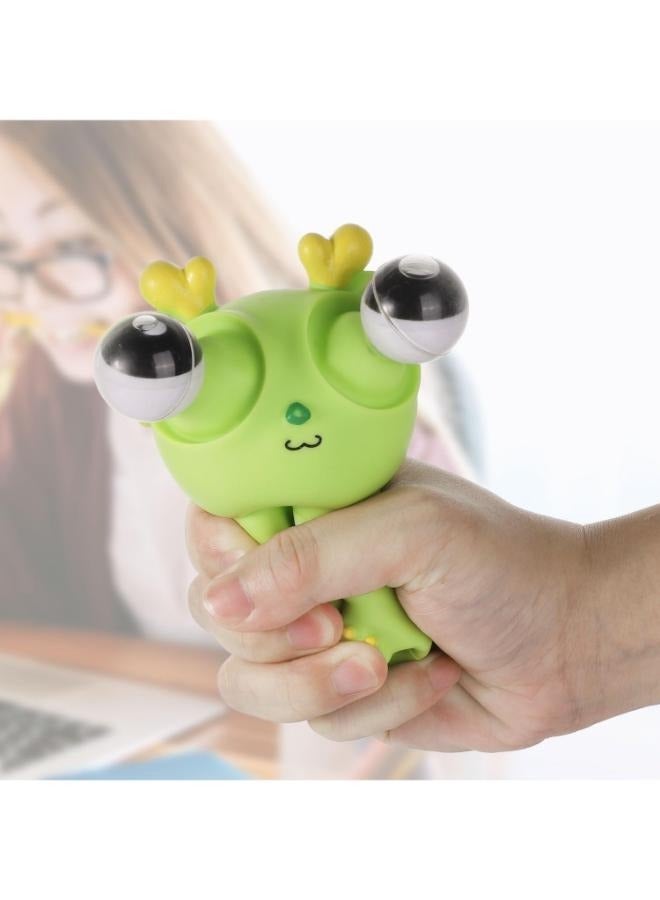 8 سنتيمتر ضغط التنين البوب ​​خارج عيون اللعب العين ظهرت التنين الإجهاد الإغاثة لعبة الضغط - Image 2