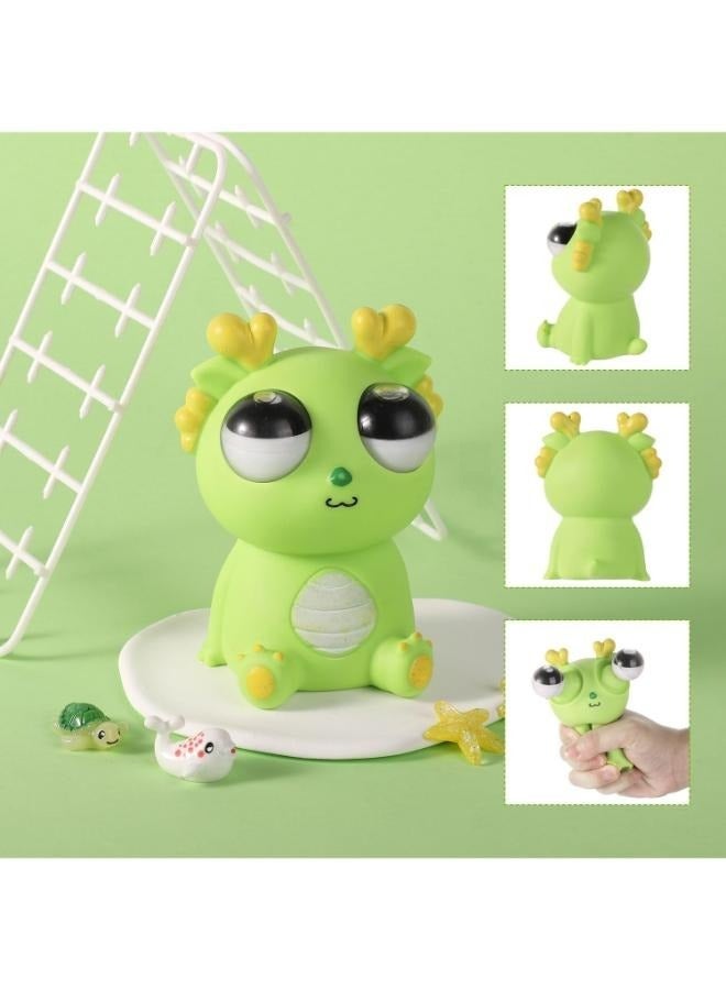 8 سنتيمتر ضغط التنين البوب ​​خارج عيون اللعب العين ظهرت التنين الإجهاد الإغاثة لعبة الضغط - Image 1