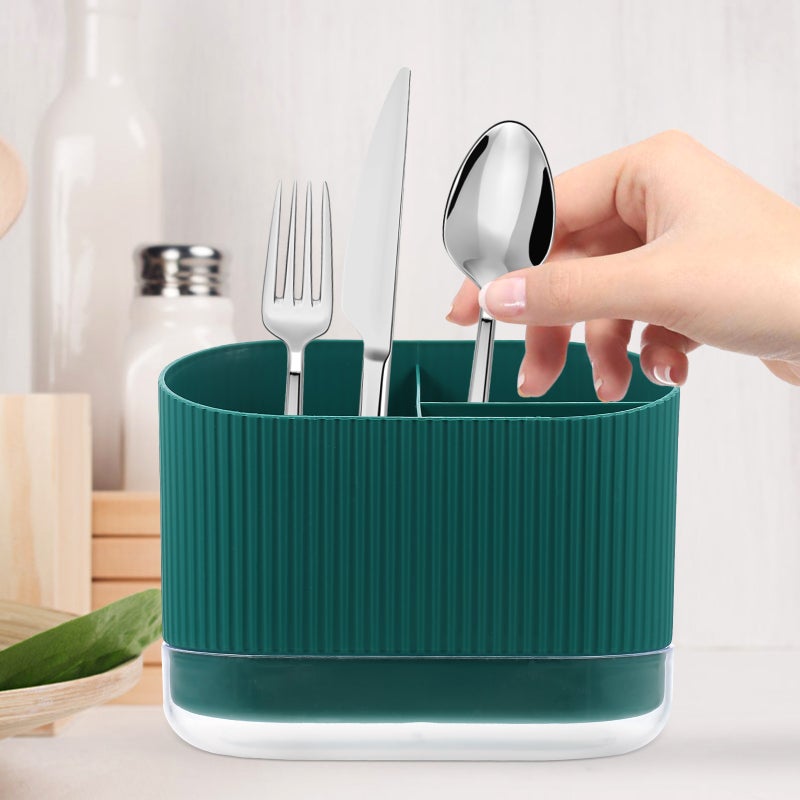 Kitchen Utensil Holder Desktop Chopstick Holder Cutlery Holder Spoon Holder - Image 5