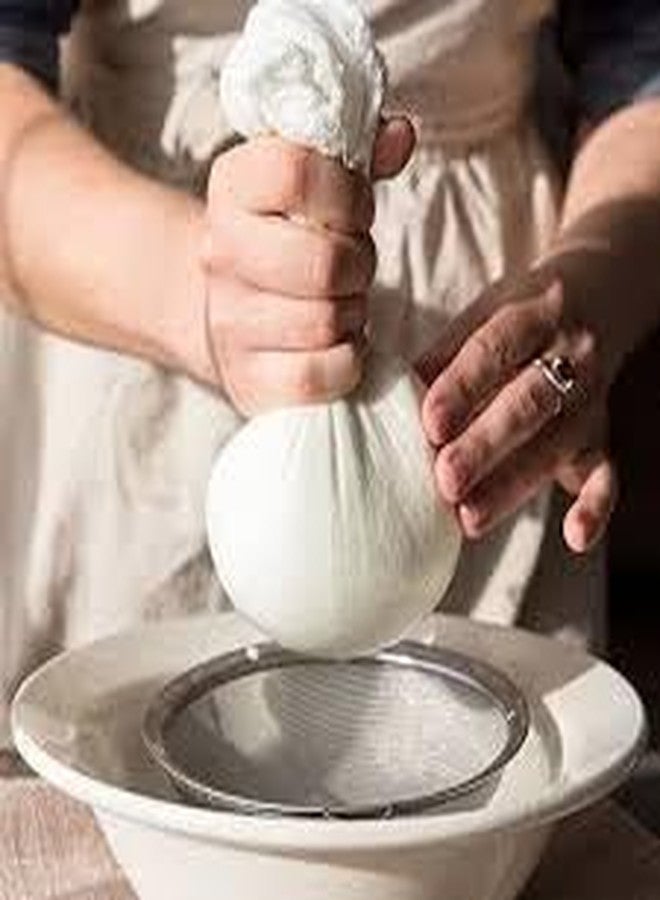 SatvaDaily Pure Cotton Muslin Cloth for Paneer Making | Reusable Kora Cloth for idli Steaming & Momos Steaming, Cheese, tofu, idli Making, Tea Straining (1.5 Metre) - Image 1