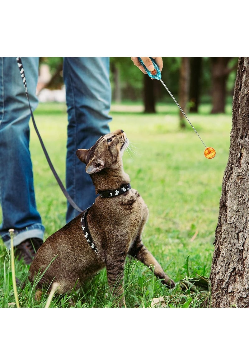 SYOSI Cat Training Clicker Kit, 2 Pcs Dog Training Clickers Pet Training Clicker with Retractable Target Stick, Positive Behavior Reinforcer for Cats Dog Pets, New Puppy Essentials, Dog Whistle  - Image 3