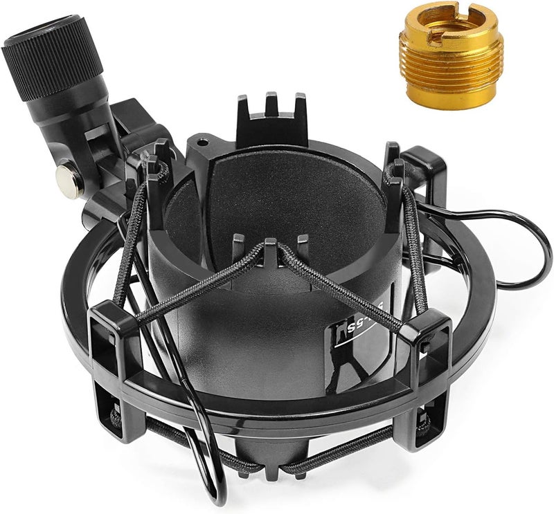 SUNMON حامل الصدمات AT2020، حامل الصدمات يقلل من ضوضاء الاهتزاز لميكروفون Audio Technica AT2020 AT2035 AT4040 AT2020USB ATR2500x - Image 1