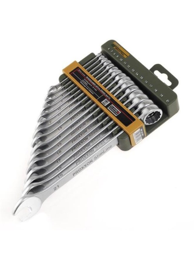 PROXXON Slim Line 23821 Combination Spanner Set 6 21 Mm 15 Piece Set  - Image 2