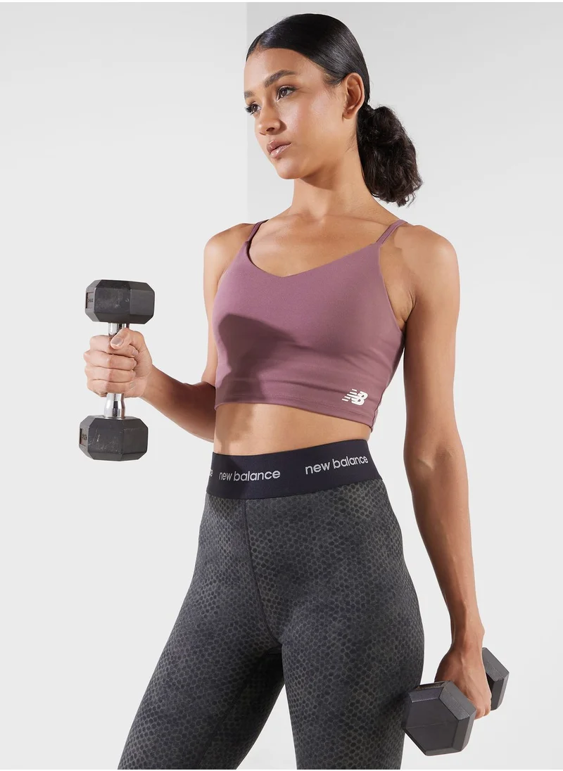 New Balance Linear Heritage Soft Bra