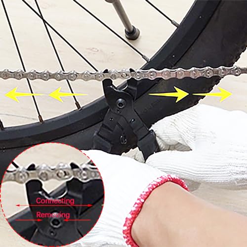COTOUXKER Bike Chain Repair Tools Set, Bicycle Chain Tool Master Link Pliers Chain Breaker and Checker - Image 5