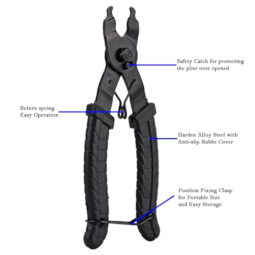 COTOUXKER Bike Chain Repair Tools Set, Bicycle Chain Tool Master Link Pliers Chain Breaker and Checker - Image 3