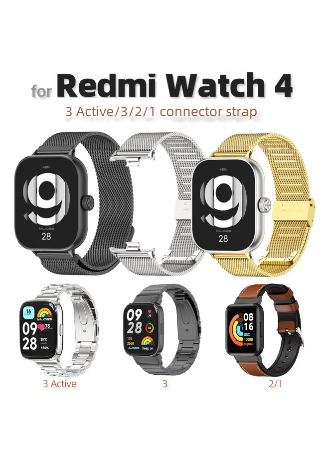 Digital Computer/smart Watch Strap Replacement For Watch Series 6/se/5/4/3/2/1-Color:Clip-Rose Gold-Specifications:Redmi Watch 4&5/For Xiaomi Bracelet 8pro&9pro