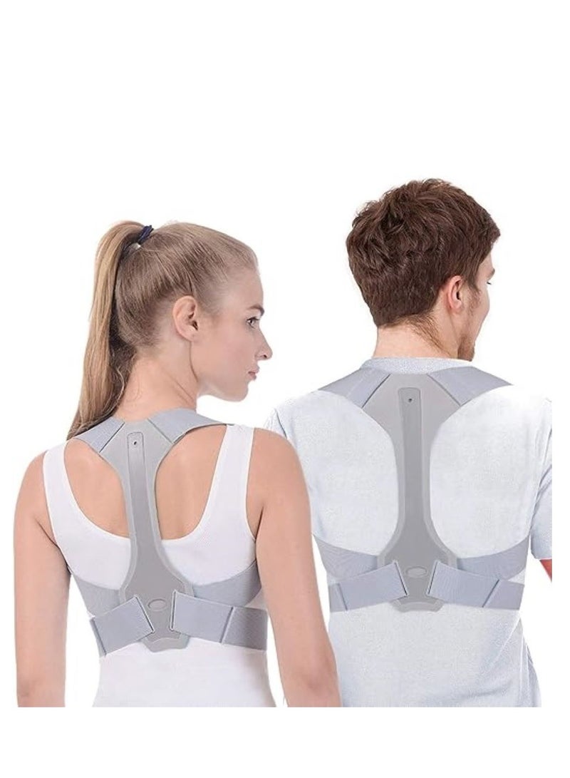 Adjustable Posture Corrector Upper Back Brace to Support and Align Spine and Relieve Shoulder, Neck and Back Pain - Image 3