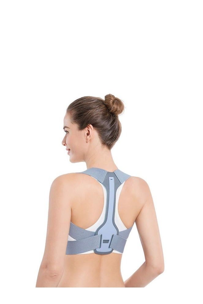 Adjustable Posture Corrector Upper Back Brace to Support and Align Spine and Relieve Shoulder, Neck and Back Pain - Image 1