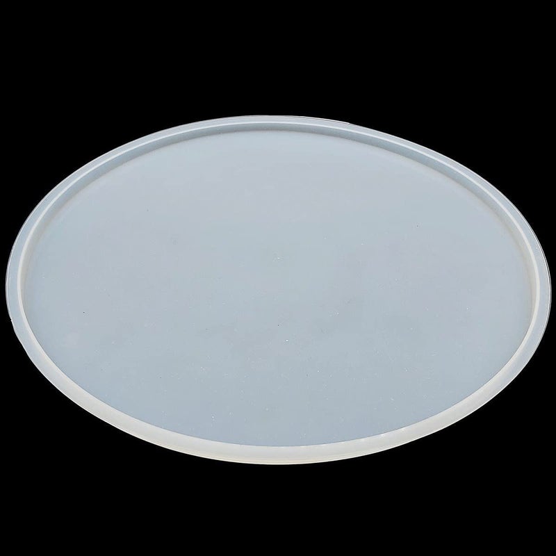 SNOOGG Pack 5 Resin Silicone Round Casting Disc Mould 8 inch for Resin Art/DIY/Make Tray/PLATTERS/Clocks - Image 2