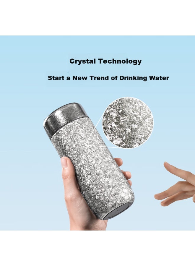 JD.com Jd Jingzao Titanium Health Insulated Cup Pocket Cup Men And Women High-end Gift Water Cup Silver 270ml - Image 5