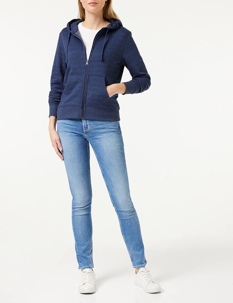 Essentials Women's Fleece Full Zip Hoodie (Plus Sizes Available) - Image 2