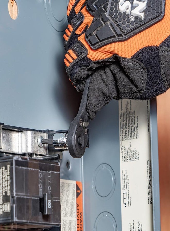 كلاين تولز طقم رؤوس مفكات توركس 65213TX من كلاين تولز، بمقاسات من T8 إلى T60، 1/4 و3/8 و1/2 بوصة، مصنوع من فولاذ Cr-V عالي الجودة، علبة MODBox، 13 قطعة - Image 4