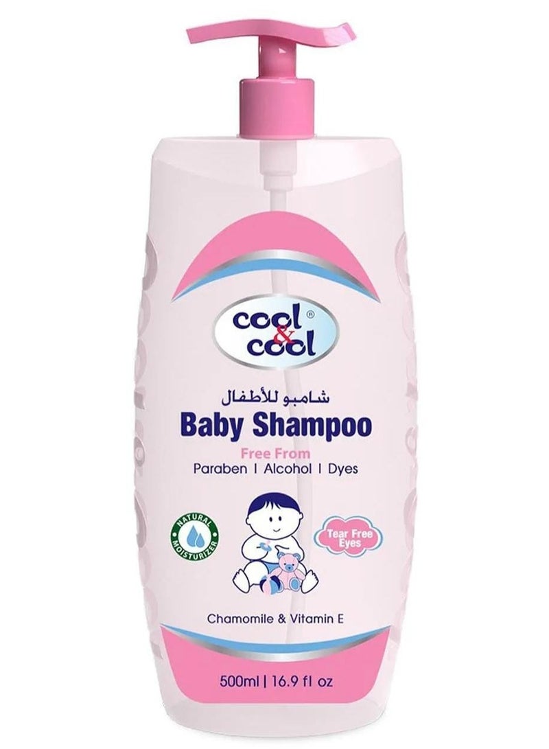 Cool & Cool Baby Shampoo 500ml - Image 1