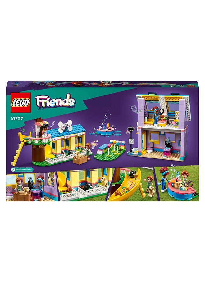 Friends Dog Rescue Center 41727 Building Toy Set; Creative Fun for Ages 7+; With 3 Mini-Dolls and 3 Dog Characters; A Pet Rescue Gift for Dog Lovers (617 Pieces)