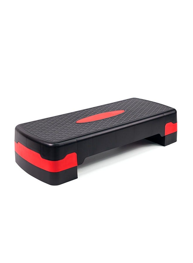 Generic Fitness Pedal Adjustable Aerobic Exercise Pedal Family Yoga Private Teaching Pedal Children's Jumping Exercise Fitness Equipment Red Black  - Image 1