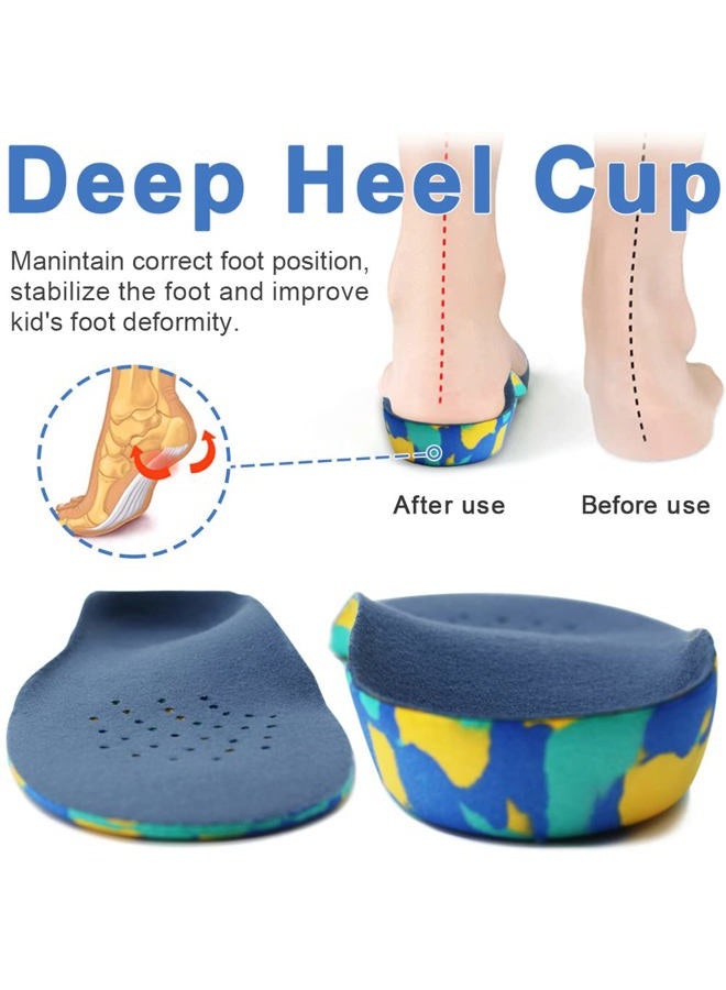 Ailaka Kids Orthotic Cushioning Arch Support Shoe Insoles - Image 3