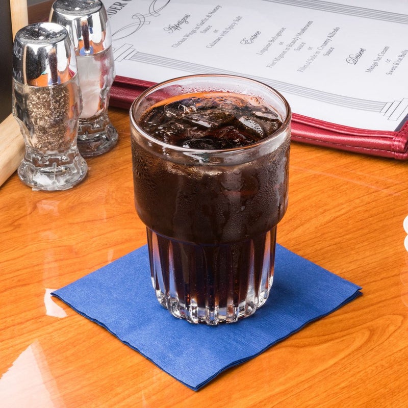 Perfectware 2 Ply Navy Blue-200 Navy Blue Beverage Napkin Package of 200ct- 2-Ply  2.5"" Height  5"" Width  10"" Length (Pack of 200) - Image 4