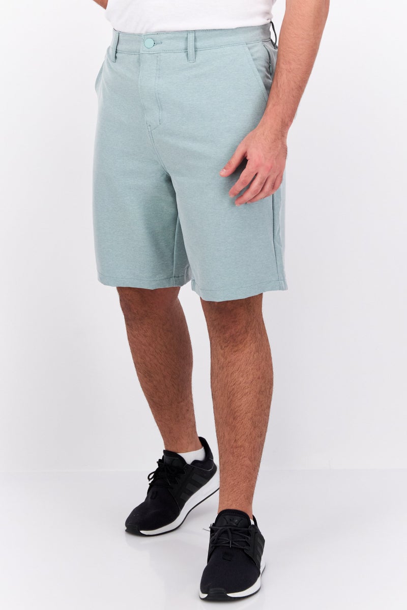 Nordland شورتات تشينو القابلة للتمدد للرجال، أخضر هذر - Image 1