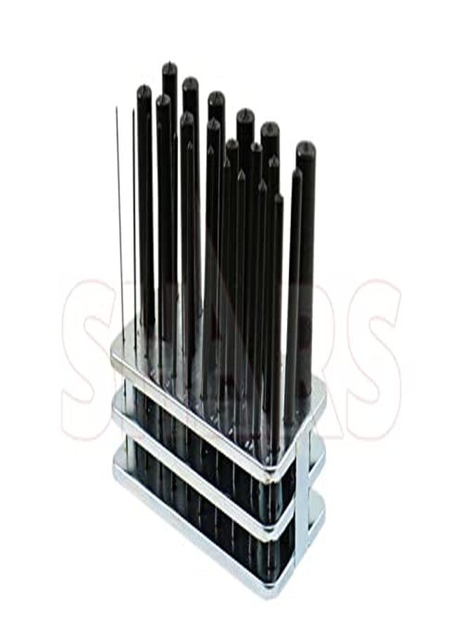 Shars (25 pcs) Transfer Punch Set, 1mm to 13mm by 0.5mm 505-1006 P - Image 2